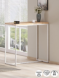 Bar Masası & Mutfak Adası Beyaz Atlantikçam